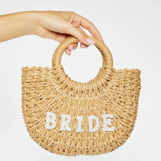 Bride wicker bag online