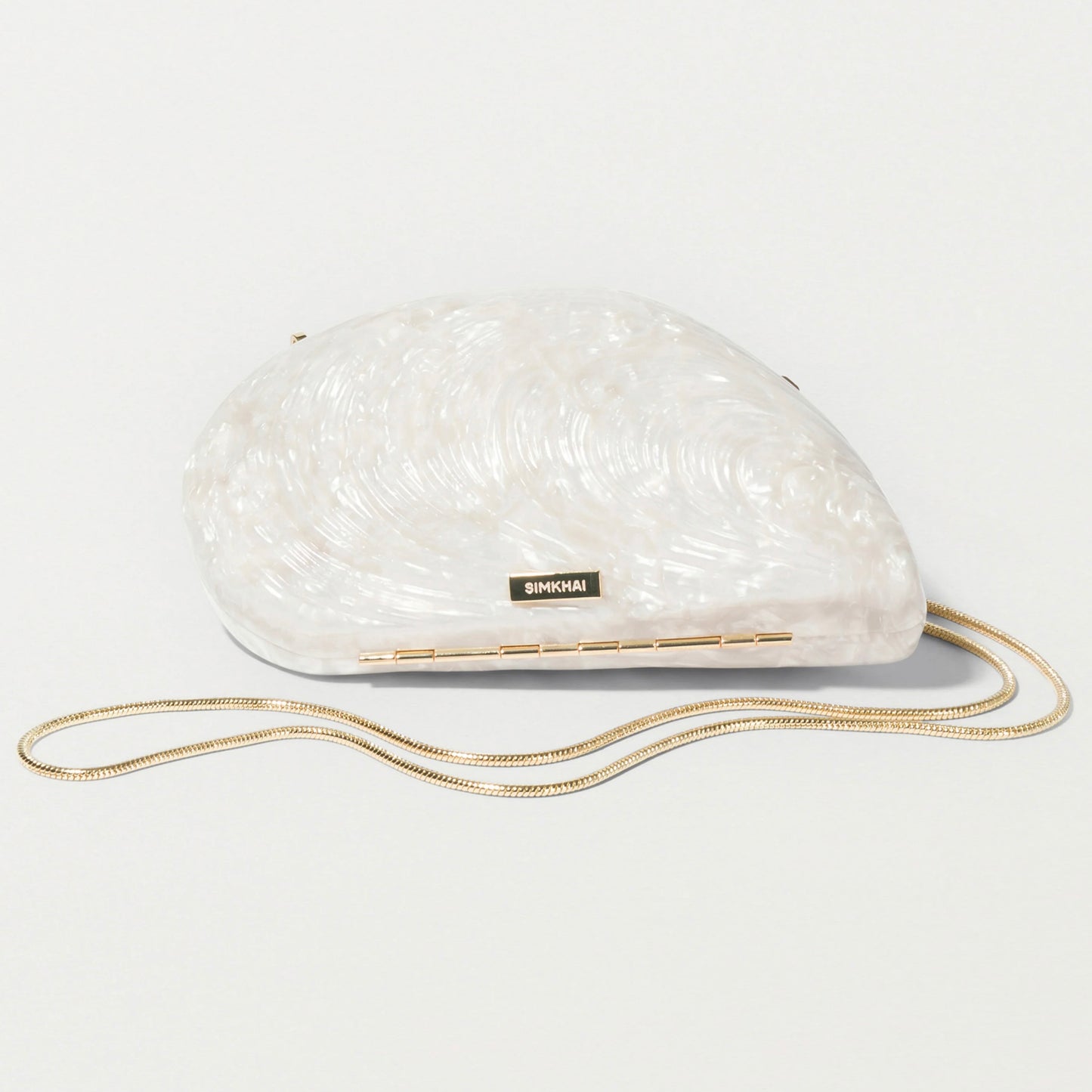 SIMKHAI Bridget Pearl Oyster Clutch