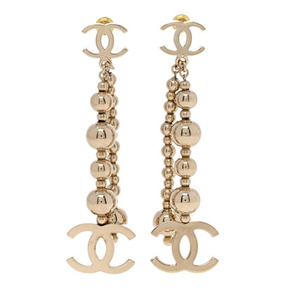 Chanel CC Gold Earrings